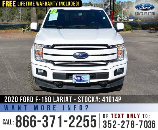 2020 Ford F150 Lariat 4WD SYNC, Remote Start, Touchscreen for sale in Alachua, AL – photo 2