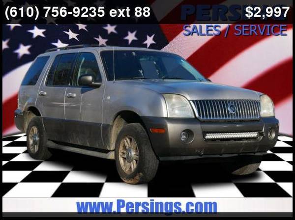 2004 Mercury Mountaineer Convenience - - by dealer for sale in Allentown, PA