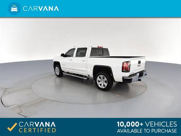 2018 GMC Sierra 1500 Crew Cab SLT Pickup 4D 5 3/4 ft pickup White - for sale in Louisville, KY – photo 8