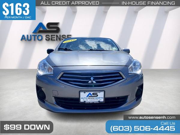 163/mo - 2019 Mitsubishi Mirage G4 G 4 G-4 ES - - by for sale in Salem, NH – photo 9