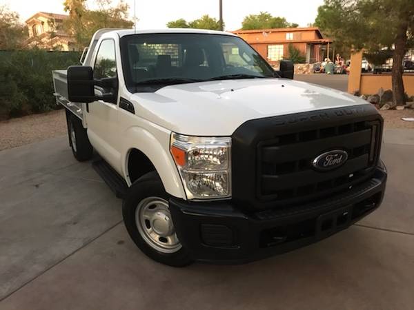 CLEAN, Low Mileage, Ford F250 with Aluminum Flatbed, 6.2 Gas for sale in Phoenix, AZ – photo 6