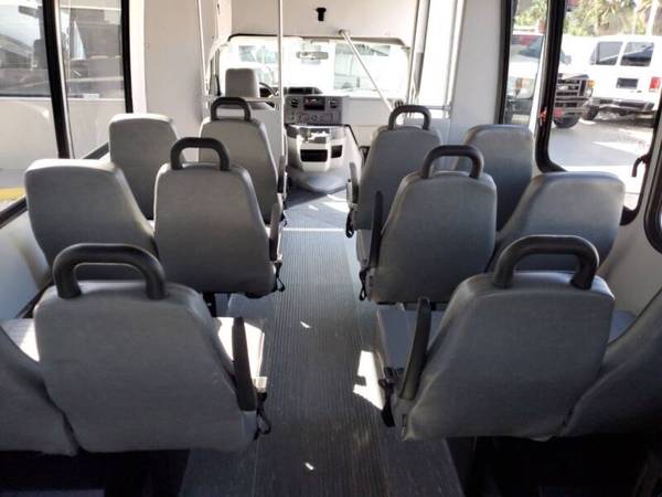 2012 Ford E350 Shuttle Bus Elkhart 15 pass NON CDL 13k #1231 for sale in largo, FL – photo 19