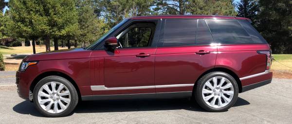2015 Range Rover V8 supercharged ( Rare Montalcino Red , 37K miles) for sale in Santa Cruz, CA – photo 2