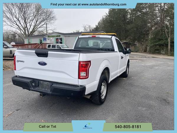 2016 Ford F150 Regular Cab XL Pickup 2D 8 ft - Get Approved today! for sale in SPOTSYLVANIA, VA – photo 3