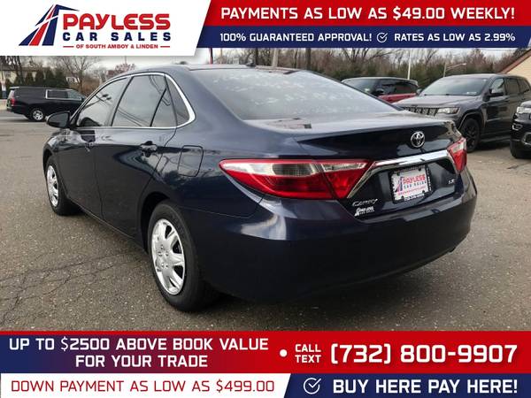 2015 Toyota Camry LE FOR ONLY 331/mo! - - by dealer for sale in south amboy, NJ – photo 7