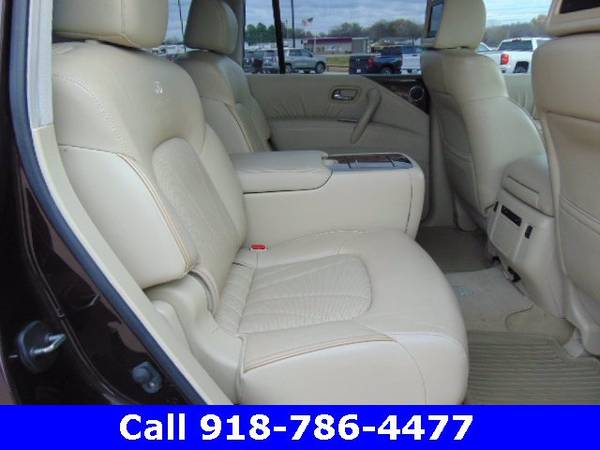 2012 INFINITI QX56 7-passenger suv Maroon - - by for sale in Grove, AR – photo 18