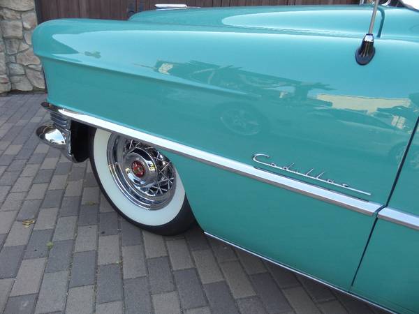 1955 Cadillac Coupe De Ville dual quads a/c fully restored leather -... for sale in Escondido, CA – photo 14