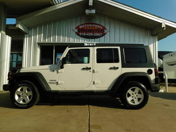2010 JEEP WRANGLER UNLIMITED SPORT for sale in Durant, TX