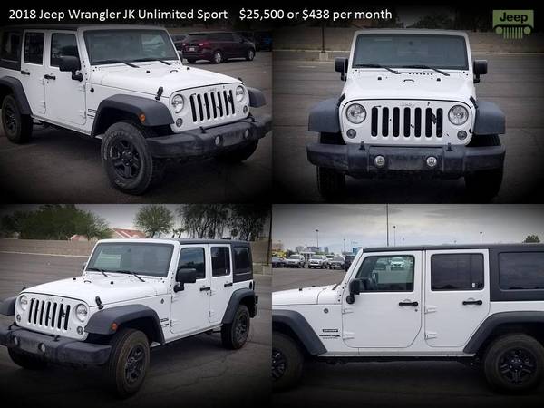 2019 Jeep *Wrangler* *Unlimited* *Sport* -- $618 /mo or $35,995 for sale in Las Vegas, AZ – photo 9