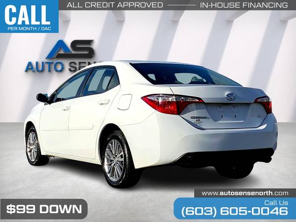 2015 Toyota Corolla LE - - by dealer - vehicle for sale in Chichester, VT – photo 3
