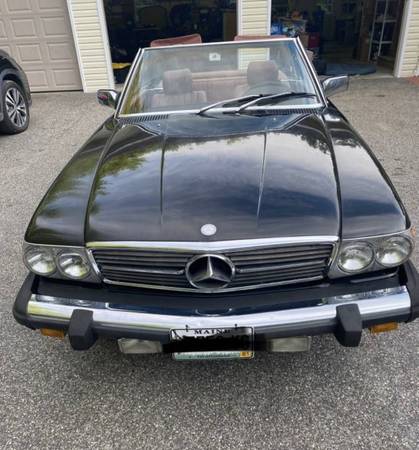 1981 380 SL Mercedes Convertible for sale in New Gloucester, ME