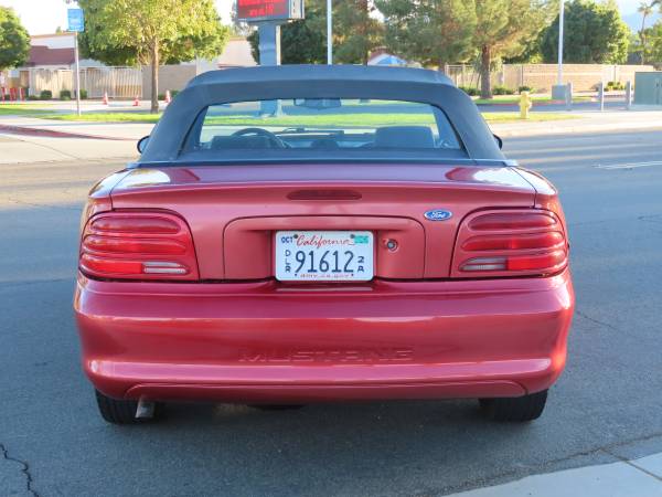 1995 Ford Mustang Convertible, 1 Owner, 45k mi, No Accidents for sale in Palm Desert , CA – photo 7
