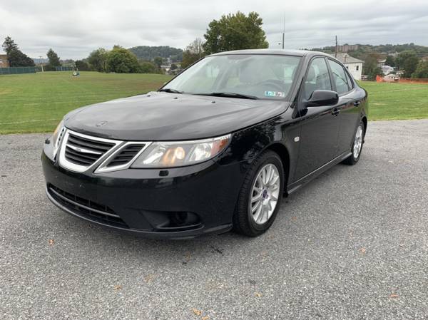 2008 Saab 9-3 2.0T Auto Black Leather for sale in reading, PA