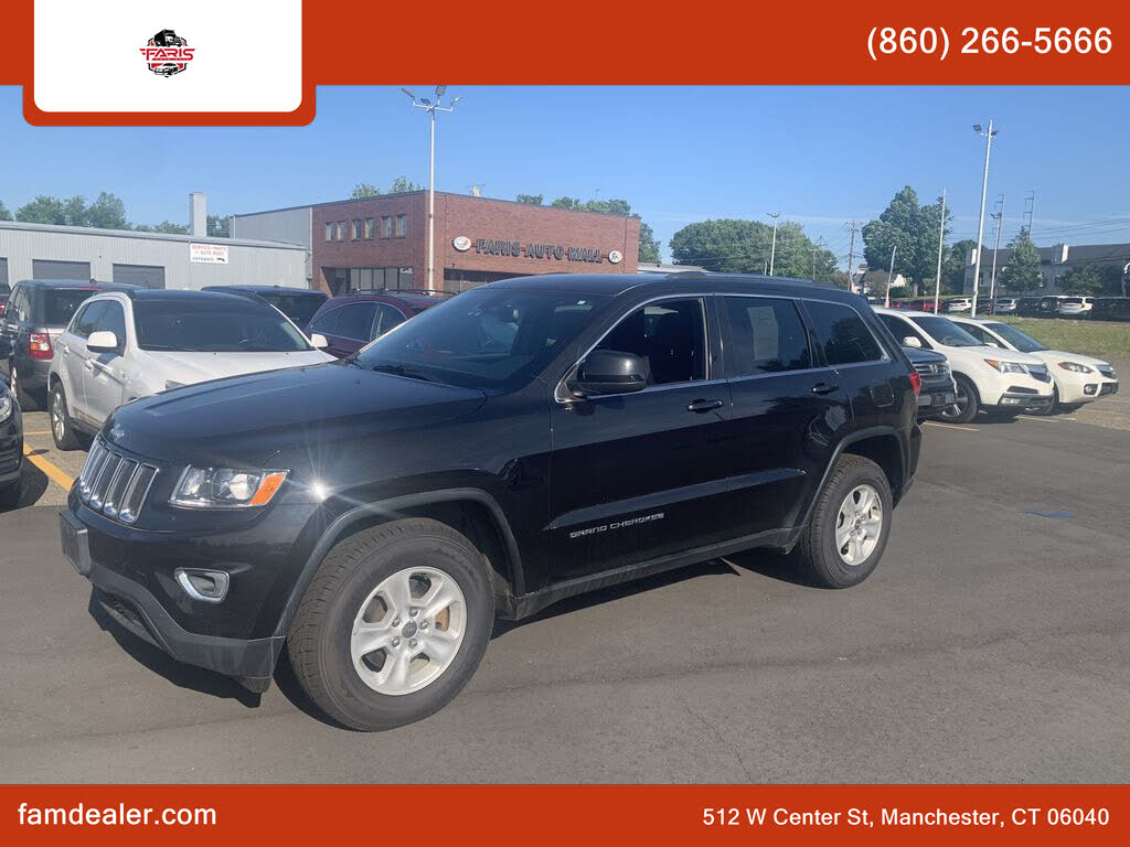 2015 Jeep Grand Cherokee Laredo 4WD for sale in Other, CT