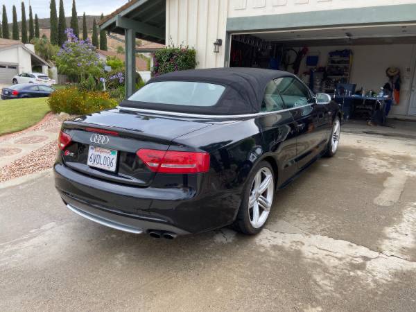 2011 Audi S5 Convertible Automatic 78, 000 miles Black Leather - cars for sale in Los Angeles, CA – photo 6
