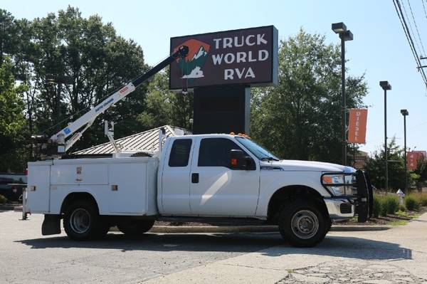 2012 Ford F350 AUTOCRANE, RK Service Bed, Utility Body, 4x4 1 Owner... for sale in Henrico, VA – photo 2