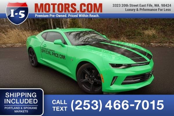 2017 Chevrolet Camaro Coupe Chevy 1LT Camaro - - by for sale in Fife, OR