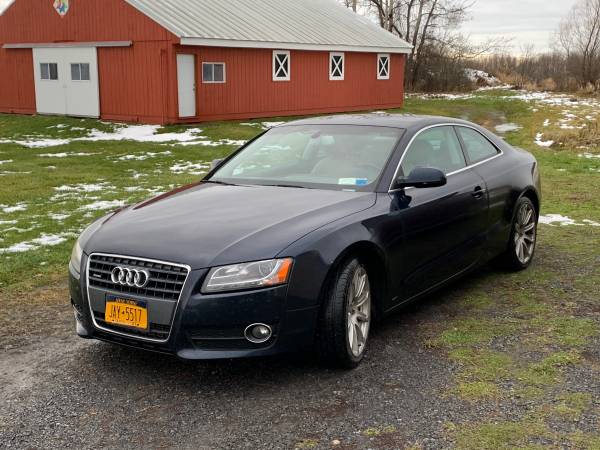 2011 Audi A5 Premium Plus, 6-Speed Manual Trans, Apple Carplay for sale in Mottville, NY