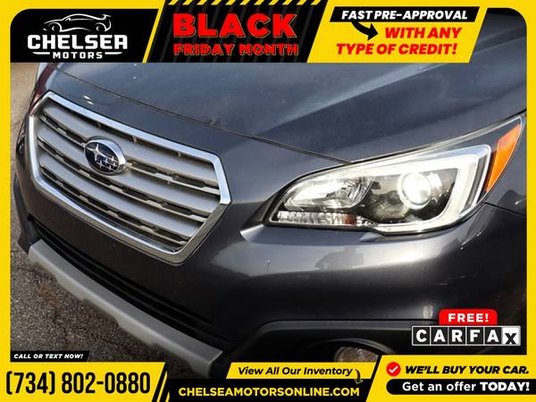 $302/mo - 2015 Subaru Outback 3.6R Limited AWD Wagon - Easy... for sale in Chelsea, MI – photo 10