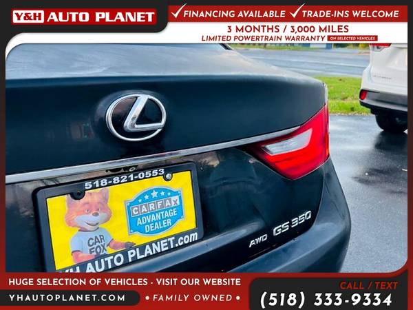 432/mo - 2015 Lexus GS 350 Base AWDSedan - - by for sale in Rensselaer, NY – photo 11