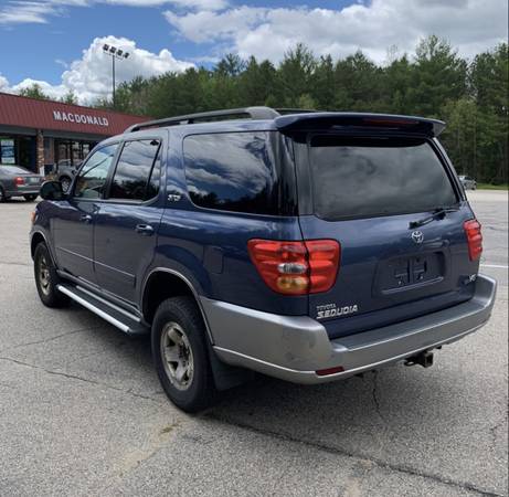 2003 TOYOTA SEQUOIA SR5, 3RD ROW, 227K MILES, RUNS GREAT - cars & for sale in Other, NH – photo 4
