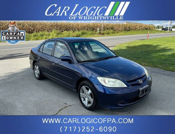 2005 Honda Civic EX 4dr Sedan w/Front Side Airbags for sale in Wrightsville, PA