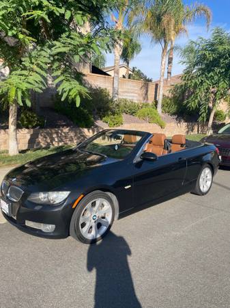 2008 Black BMW 335i convertible for sale in San Diego, CA