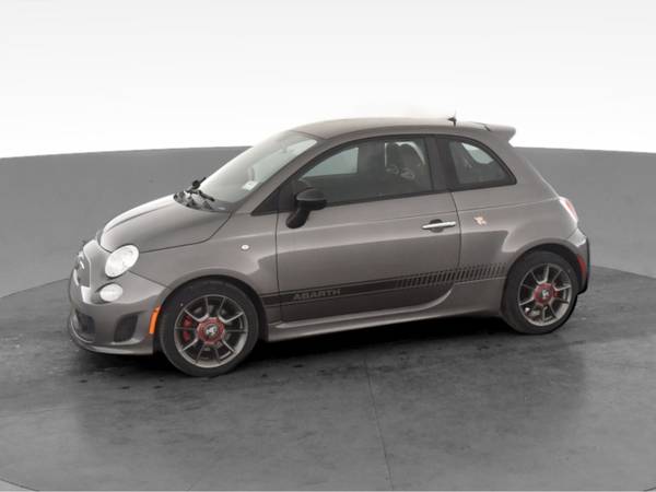 2013 FIAT 500 Abarth Hatchback 2D hatchback Gray - FINANCE ONLINE -... for sale in Washington, District Of Columbia – photo 4