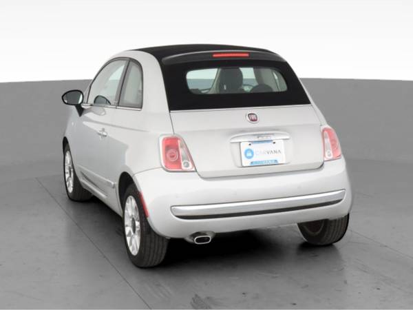 2012 FIAT 500 500C Lounge Convertible 2D Convertible Silver -... for sale in Washington, District Of Columbia – photo 8