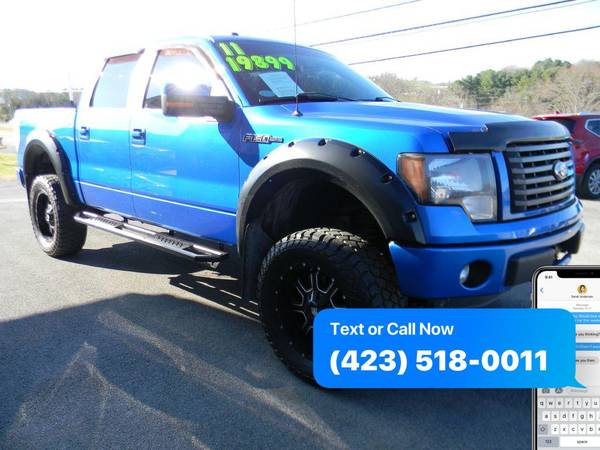 2011 FORD F150 SUPERCREW - EZ FINANCING AVAILABLE! - cars & trucks -... for sale in Piney Flats, TN – photo 4