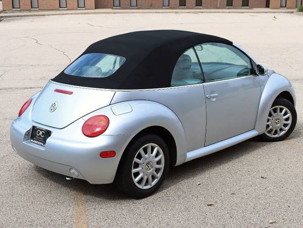 2004 VW NEW BEETLE CONVERTIBLE GLS 1-OWNER 91k-MILES MANUAL for sale in Elgin, IL – photo 6