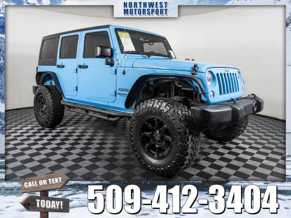 Lifted 2017 *Jeep Wrangler* Sport 4x4 - cars & trucks - by dealer -... for sale in Pasco, WA