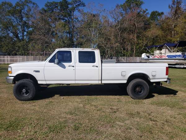 1997 FOR F-350 SUPER DUTY CREW CAB XL 4X4 - cars & trucks - by owner... for sale in Slidell, LA – photo 3