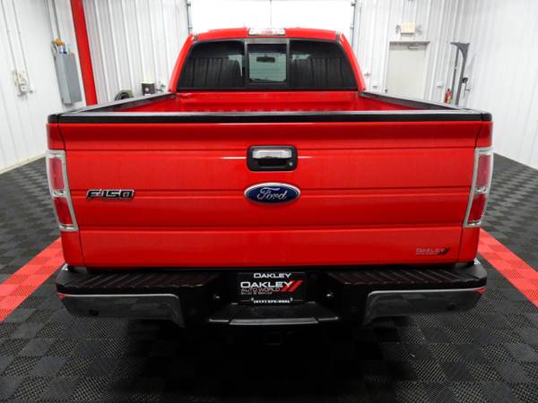 2012 Ford F150 4WD SuperCrew 145 XLT pickup Red for sale in Branson West, AR – photo 3