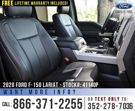 2020 FORD F150 LARIAT Bed Liner, Sunroof, Running Boards for sale in Alachua, FL – photo 17