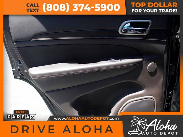 2014 Jeep Grand Cherokee Summit Sport Utility 4D 4 D 4-D for only for sale in Honolulu, HI – photo 12
