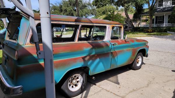 1963 GMC Suburban Carryall Custom Stripped bodywork patina paint job for sale in Other, FL – photo 21