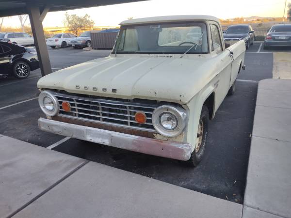 1967 Dodge D100 Longbed Slant 6 4 Spd for sale in Avondale, AZ