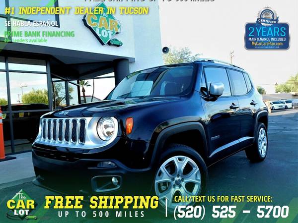 245/mo - 2015 Jeep Renegade Limited - - by dealer for sale in Tucson, AZ – photo 4