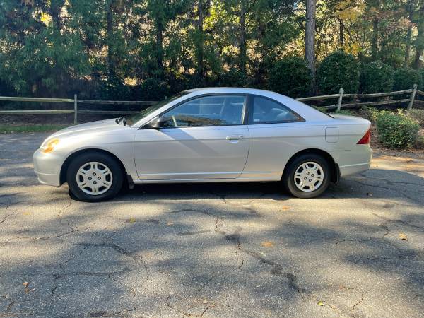 2002 HONDA CIVIC LX - WELL MAINTAINED WITH SERVICE RECORDS - cars & for sale in Harrisburg, NC