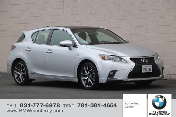 2015 Lexus CT 200h 5dr Sdn Hybrid - - by dealer for sale in Seaside, CA – photo 7