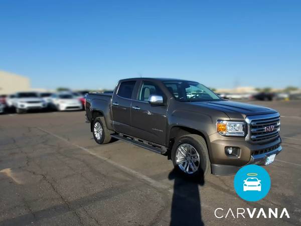 2015 GMC Canyon Crew Cab SLT Pickup 4D 5 ft pickup Brown - FINANCE -... for sale in Long Beach, CA – photo 15