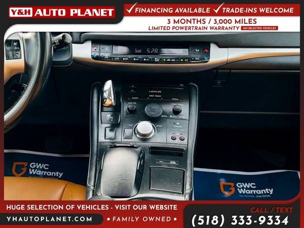 340/mo - 2013 Lexus CT 200h 200 h 200-h BaseHatchback - cars & for sale in Rensselaer, NY – photo 23