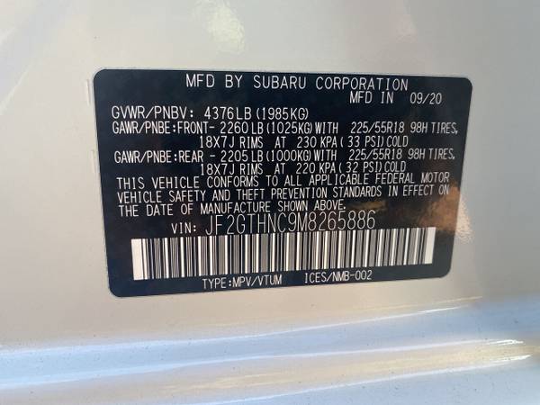 2021 Subaru Crosstrek 2 0i Limited AWD - 12, 932 Miles - cars & for sale in Chicopee, MA – photo 14