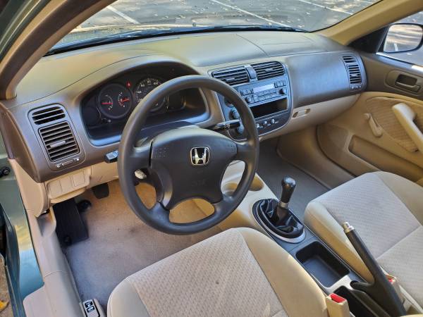 2003 HONDA CIVIC DX, LOW MILEAGE CLEAN TITLE, CARFAX, NEW TIRES, for sale in Portland, OR – photo 10