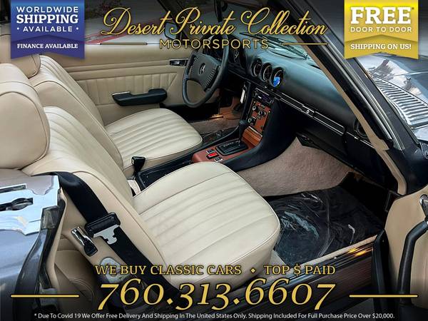 1974 Mercedes-Benz SL 450 47k Miles Hard top Convertible with LOTS for sale in Palm Desert , CA – photo 10
