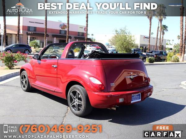 🚗 2006 Chrysler *PT* *Cruiser* Touring Convertible, Low Miles for sale in Palm Desert , CA – photo 6