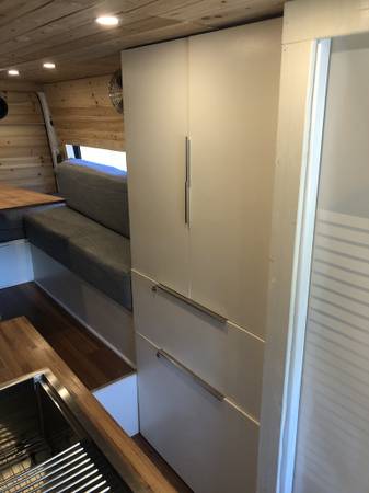 Full Sprinter Van Conversion - bed, shower, toilet for sale in Los Angeles, CA – photo 9