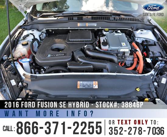 '16 Ford Fusion SE Hybrid *** Backup Camera, Bluetooth, SYNC, Sedan ** for sale in Alachua, FL – photo 12