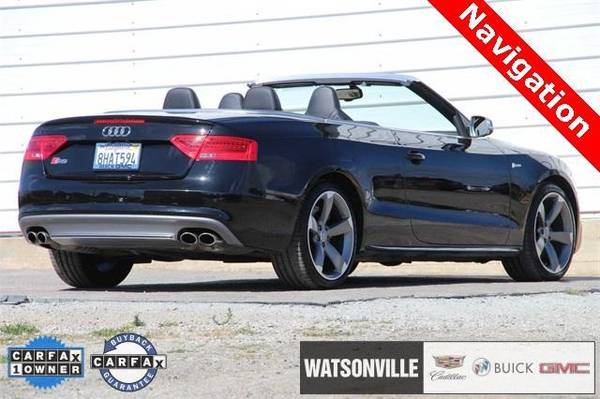 2017 Audi S5 Cabriolet Convertible Mythos Black Metallic for sale in Watsonville, CA – photo 7